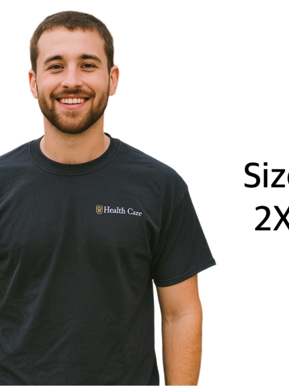 University of Missouri Healthcare Tee – MU Logo – Gildan – Size 2X